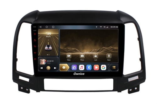 Штатная магнитола OWNICE OL-9717-Q для Hyundai Santa Fe 2010-2012 (рамка 3 и 4 кнопки) на Android 10.0