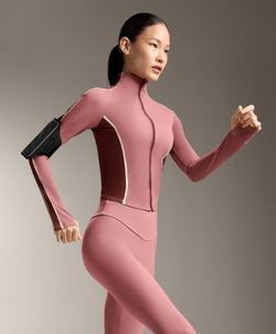 Oysho Легкая и теплая высокотехнологичная куртка, светло-розовый