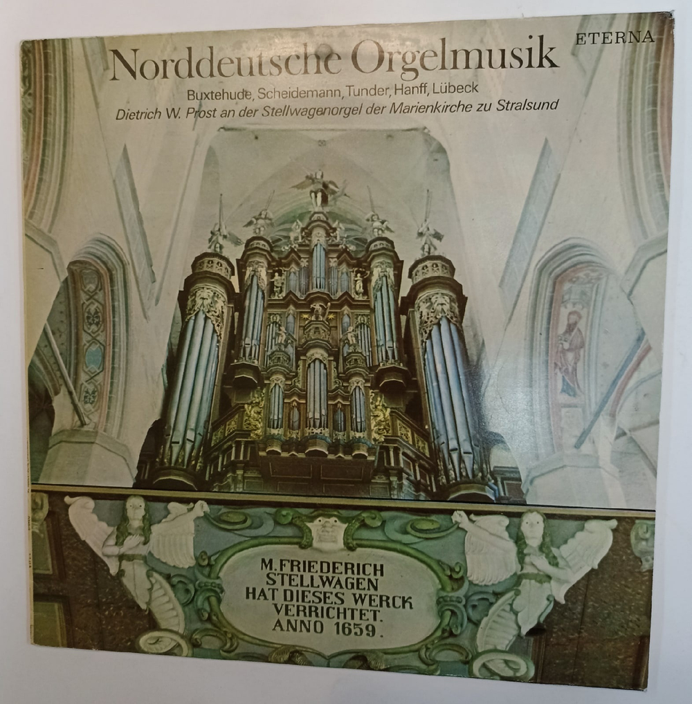 Buxtehude, Scheidemann, Tunder, Hanff, Lubeck, Dietrich W Prost Norddeutsche Orgelmusik