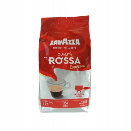 Кофе в зернах LavAzza Qualita Rossa Espresso, 1 кг (Лавацца)