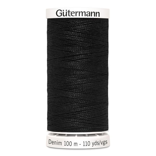 Нитки для джинсовых тканей Gutermann Denim 50 (100 метров), 5 кат. | 1000