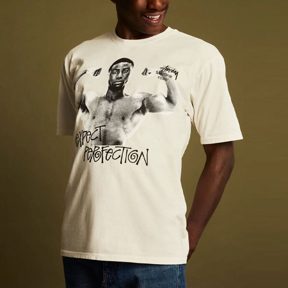 Футболки Stussy x Martine Rose SS23 Logo T, 3903827-NATL