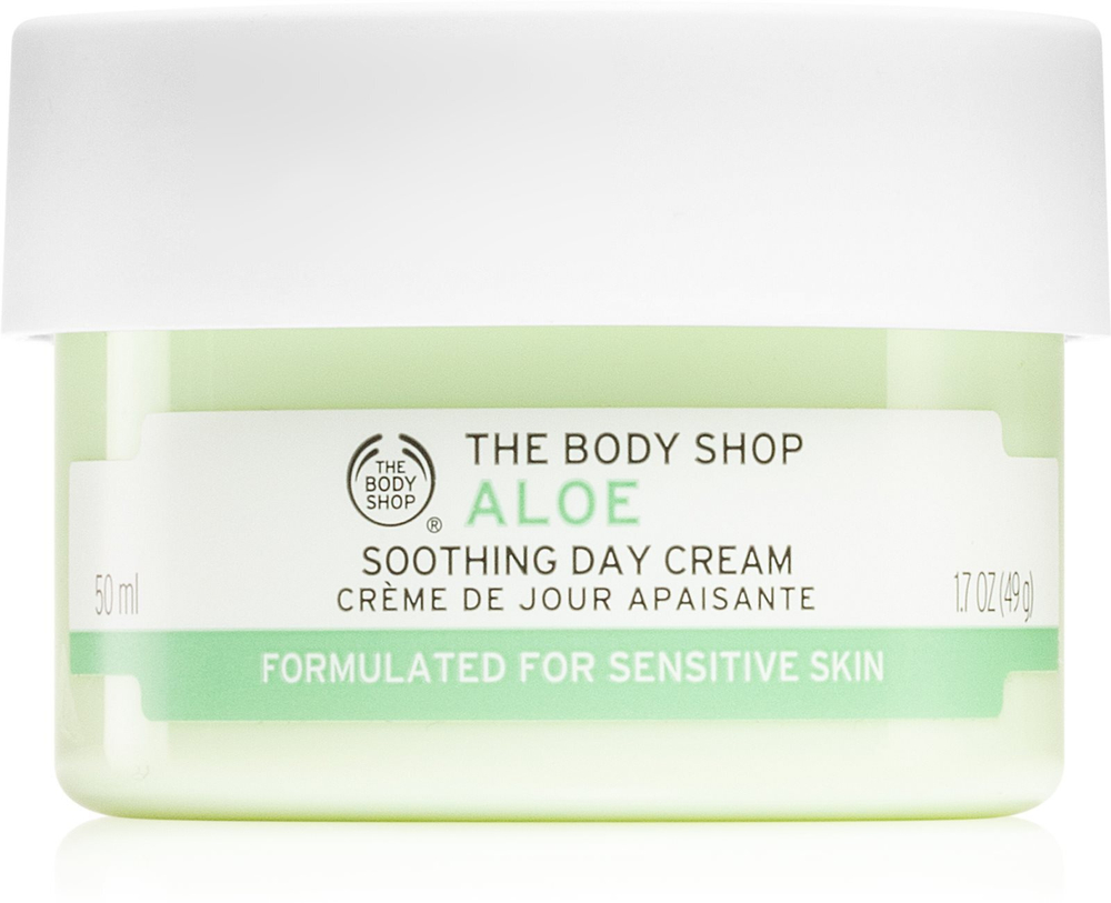 The Body Shop Aloe - успокаивающий дневной крем для лица /   50  ml  / GTIN 5028197880446