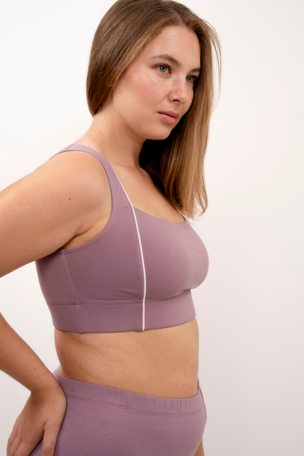 Бралетт №23 с контрастным кантом | Последние размеры