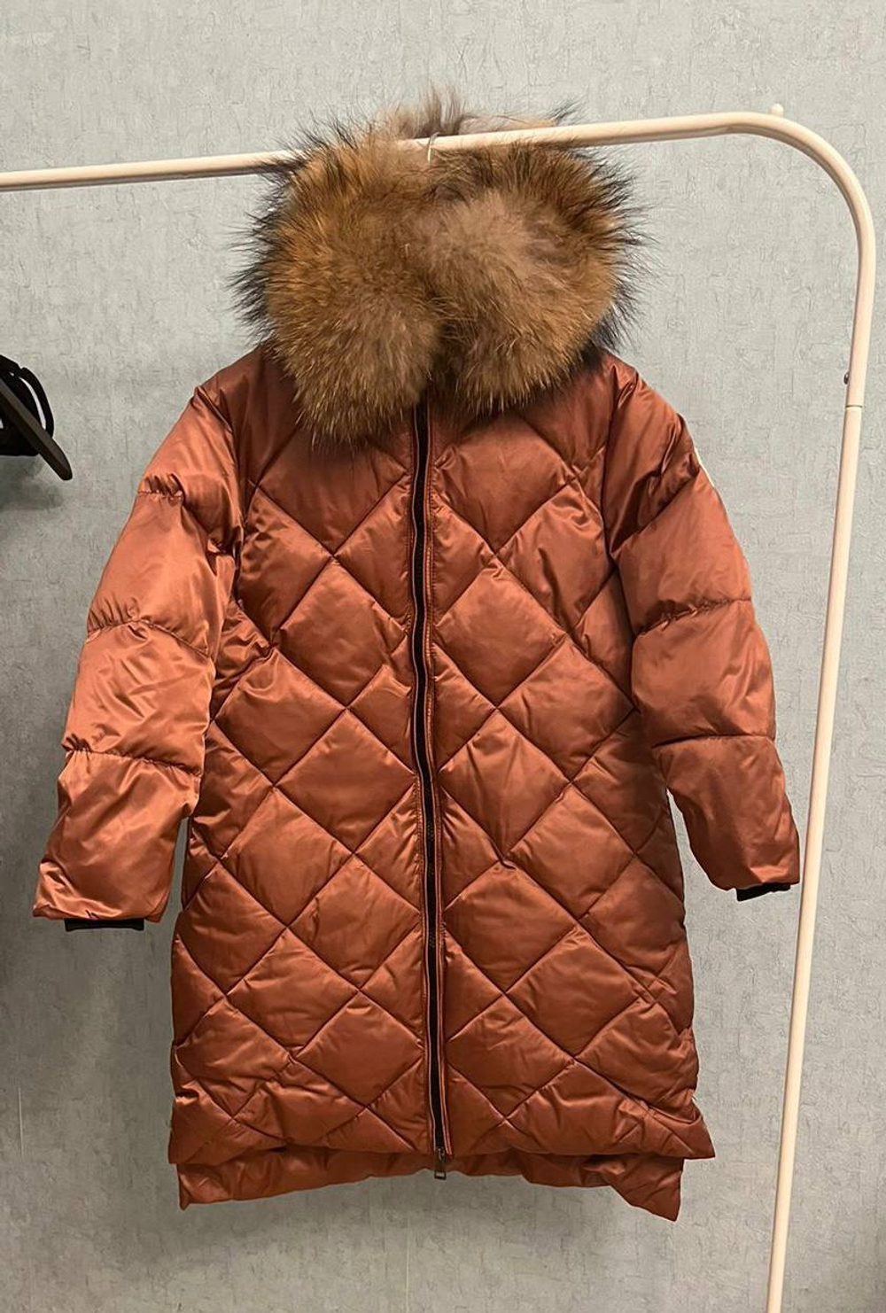 Детское пальто на пуху Moncler Coat