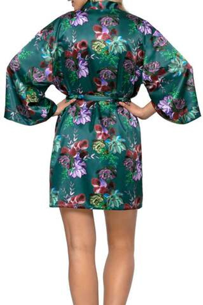 Халат Anastasia с длинным рукавом (Размер: L) (Цвет: зеленый)