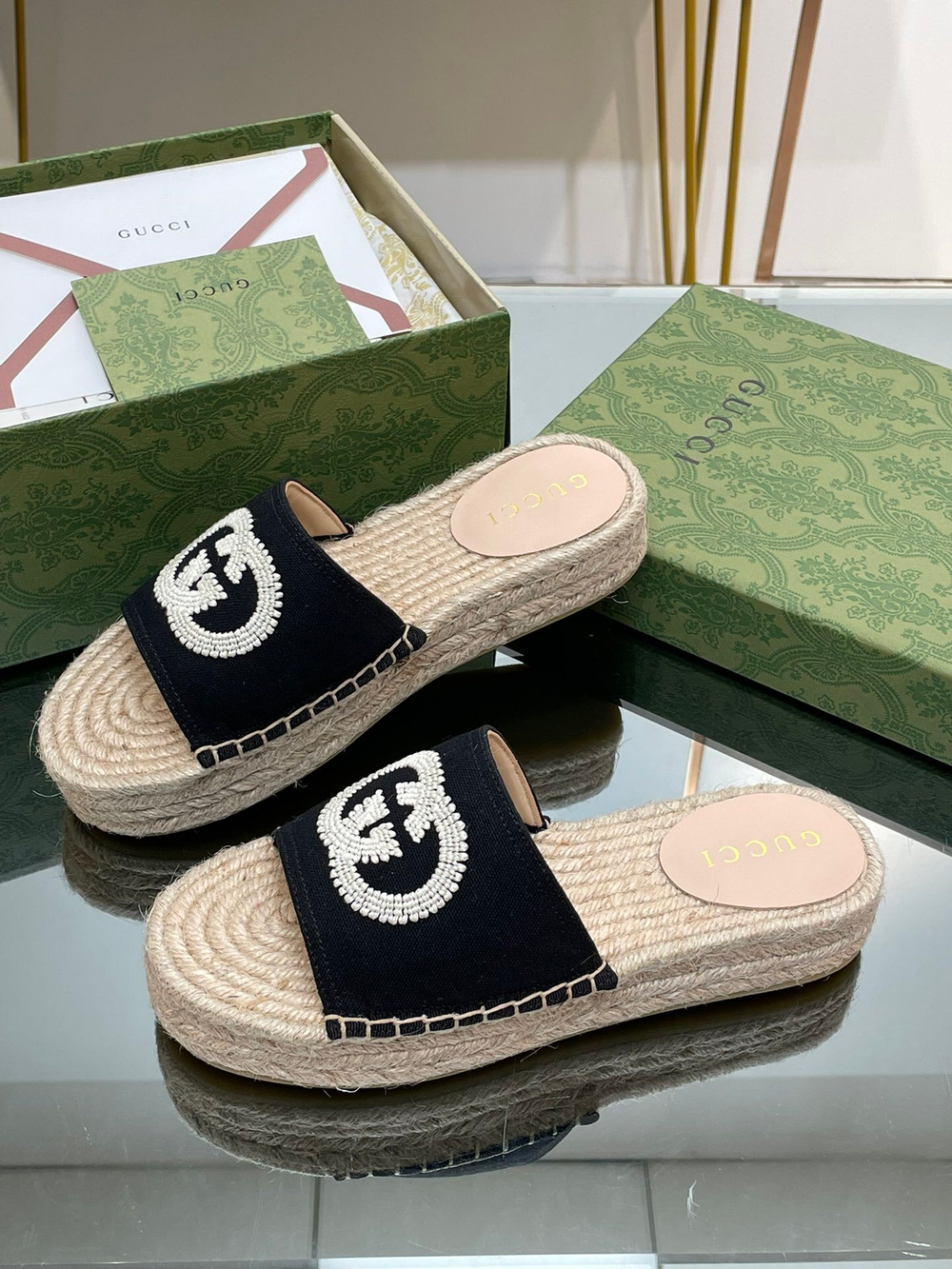 Gucci Espadrille Slide