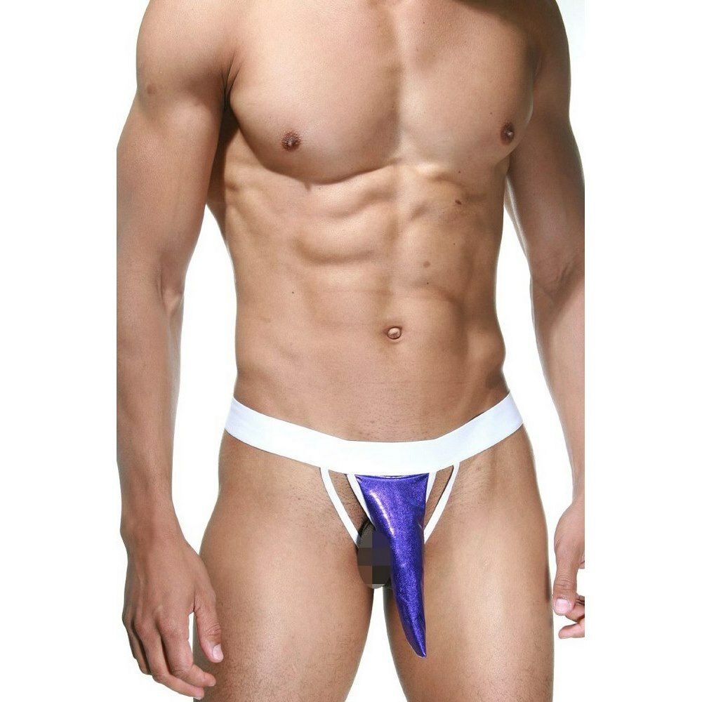 Мужские трусы стринги фиолетовые La Blinque LB15280
