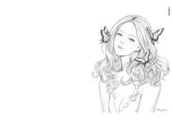 Lana Green Portraits 2. Coloring book (BOOKK)