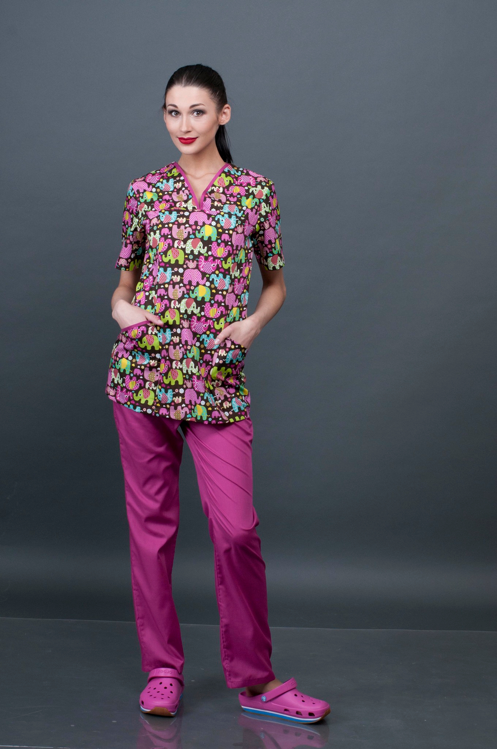 Брюки медицинские женские Б-111 хлопок