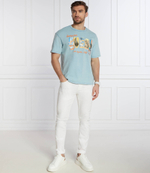 Футболка GUESS - голубой(M4GI44 KC6U1)