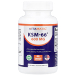 Vitamatic, KSM-66®, 60 вегетарианских капсул