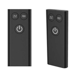 Черный вибромассажер простаты REVO Embrace с эрекционным кольцом (Цвет: черный)