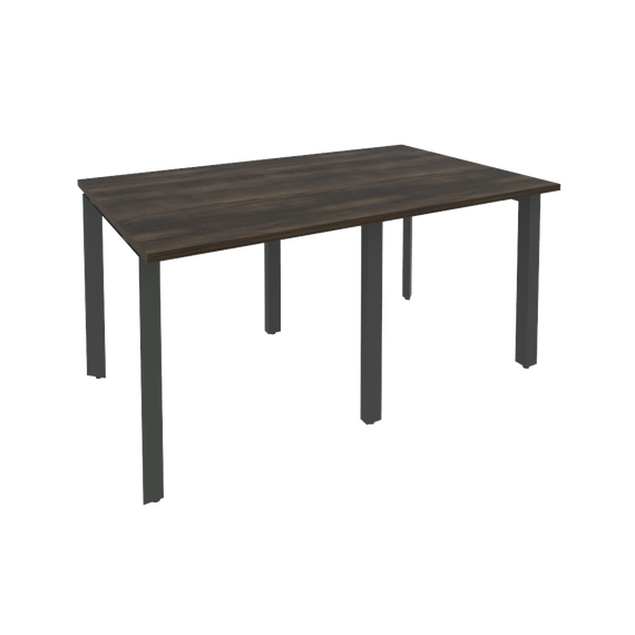 Onix Стол переговорный O.MP-PRG-2.0 Дуб Мали/Металл Антрацит 1560*980*750