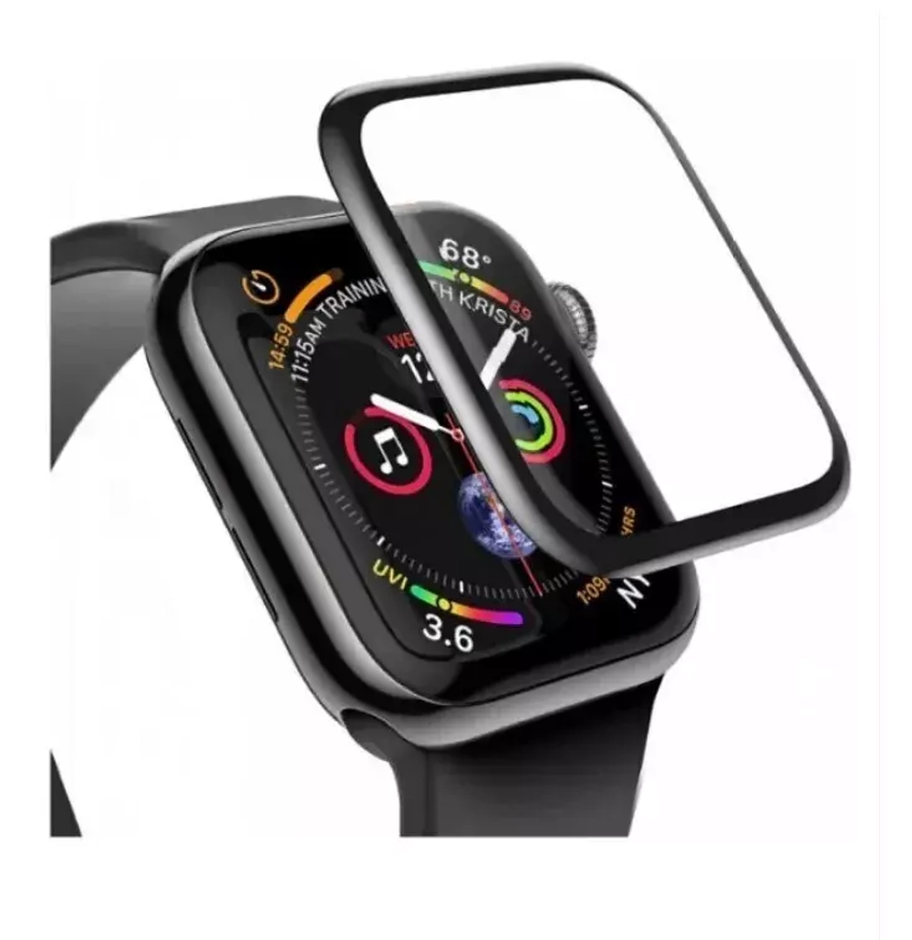 Защитное стекло Apple Watch 4 (40mm) 3D Black Adpo