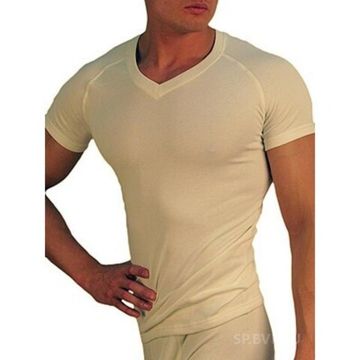 Мужская термо футболка кремовая Doreanse 2880