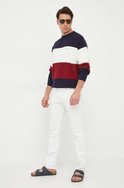 Джемпер мужской TOMMY HILFIGER TEXTURED COLORBLOCK CREW NECK
