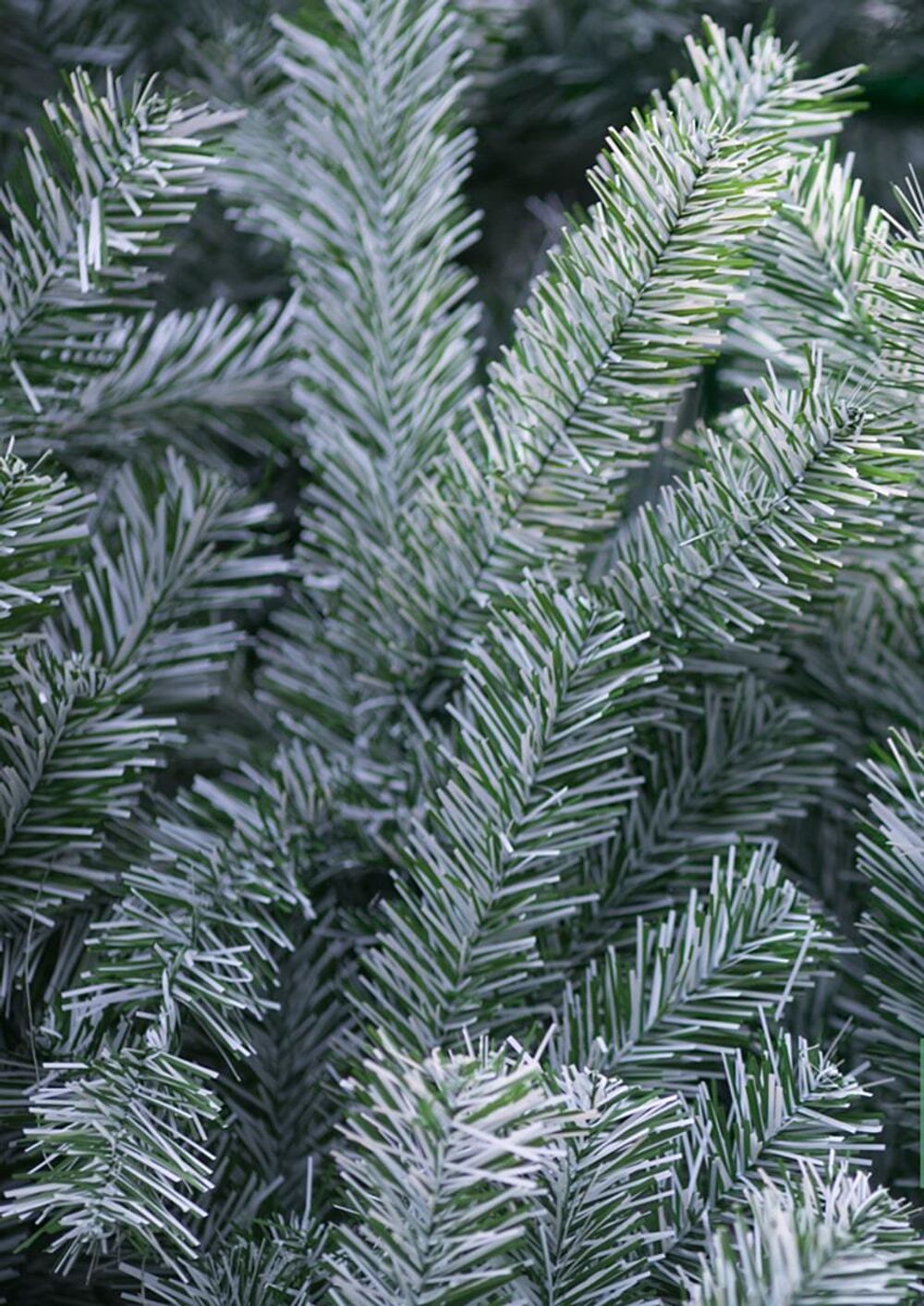 Уличная елка каркасная "Уральская изумрудная" (пвх бело-зелёная) 8 м