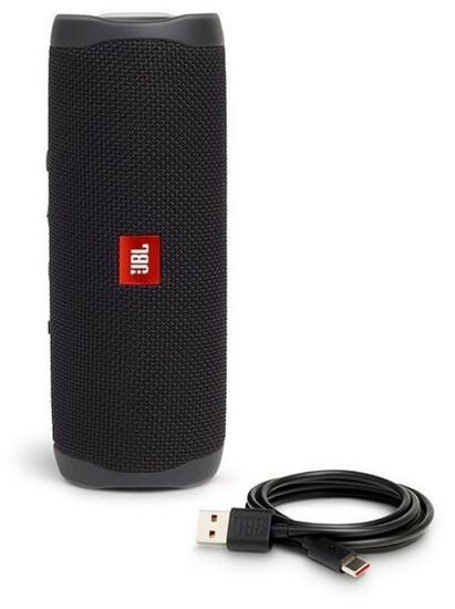 Портативная акустика JBL Flip 5, черный