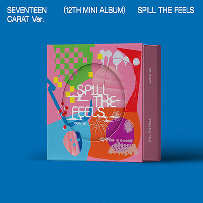 Альбом SEVENTEEN - 12th Mini Album SPILL THE FEELS (CARAT Ver.)