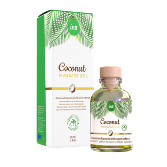 Intt Coconut съедобный массажный гель с согревающим эффектом