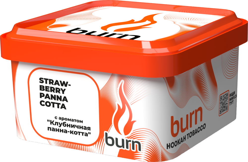 Burn - Strawberry Panna-Cotta (200g)