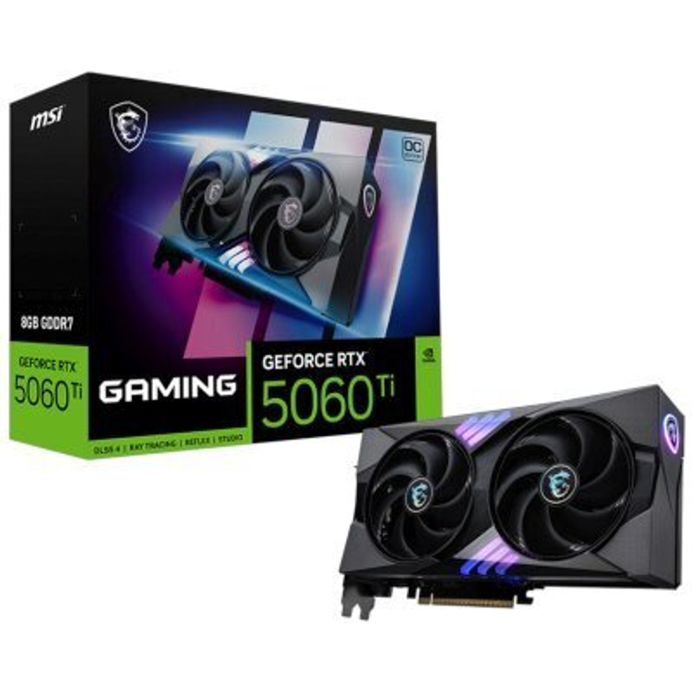 Видеокарта MSI nVidia GeForce RTX 5060 Ti 8G Gaming OC
