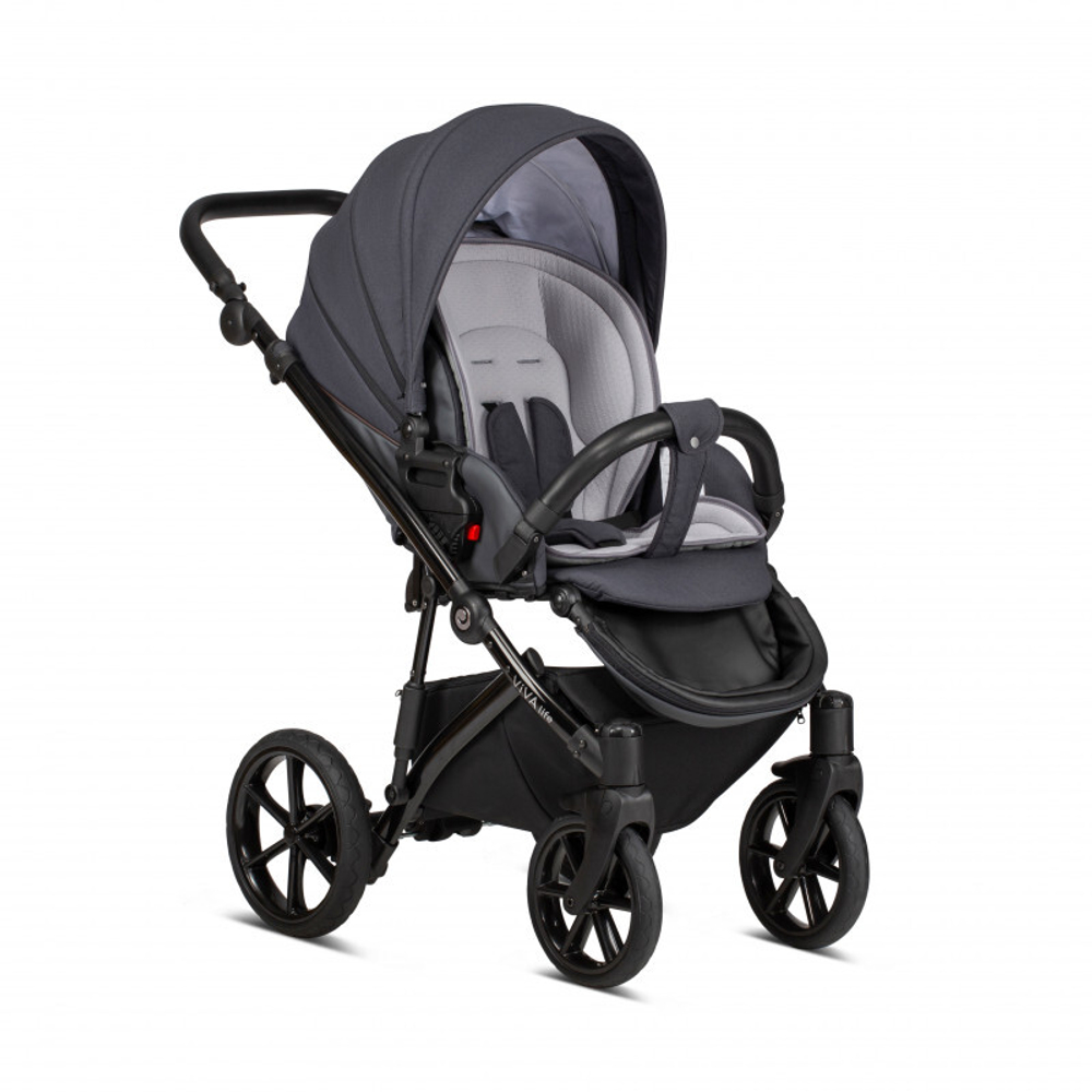 Коляска Tutis Viva Life 3 в 1 New 2020 PERISCAPE №072 (Серый)