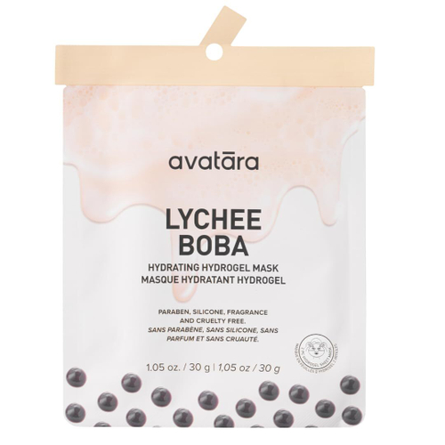 AVATARA Lychee Boba Hydrogel Mask Увлажняющая гидрогелевая маска