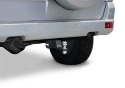 Фаркоп под квадрат c электрикой Smart для УАЗ Patriot 2005-2016 2016-н.в., шар E, 1500/75 кг, F.6311.002