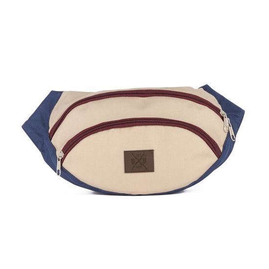 Сумка STREET BALANCE Hip  Pack (16) на пояс Бежевый/Индиго