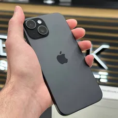 Б/У Телефон Apple iPhone 15 128Gb Black 85% (MPMXP56QK6)