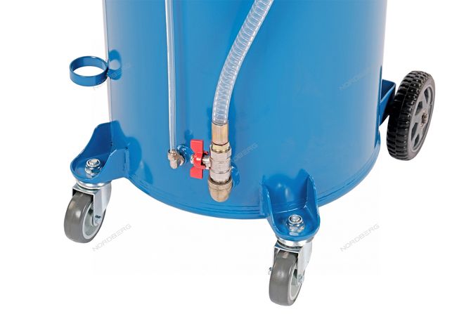 NORDBERG (2379-CVB) Установка для сбора масла пневматическая, 65 л, синяя