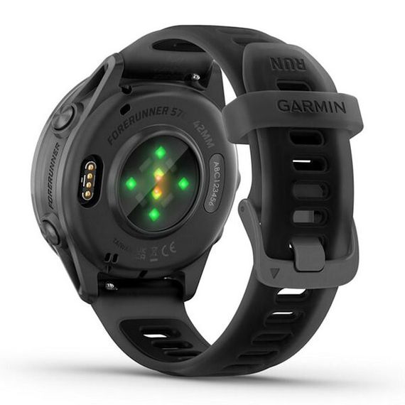Garmin Forerunner 570 42 мм — сланцево-серый корпус, чёрный ремешок