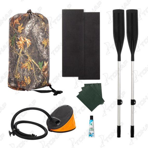 Лодка Тонар Бриз А280 (надувное дно) зеленый