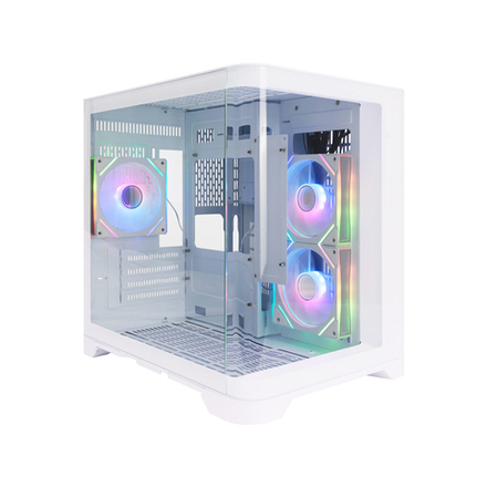Компьютерный корпус 1STPLAYER UV5 WHITE без Б/П