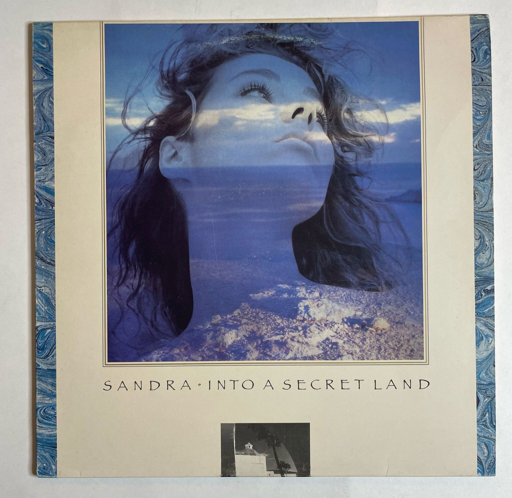 Винтажная виниловая пластинка LP Sandra Into A Secret Land (Spain 1988)