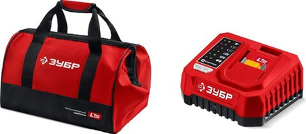 Гайковерт аккумуляторный ЗУБР ГБУ-1000-41 20 В, 1000 Н·м, 1 АКБ LMS (4 А·ч), бесщеточный уда