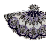 Заколка для волос Clara Bijoux Веер G44572 V/S