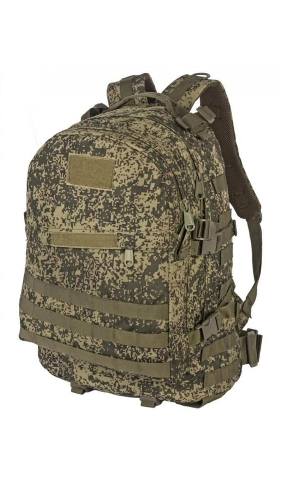 Тактический рюкзак 35-40л / зелёная цифра