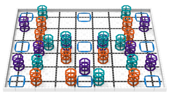 Комплект полей и соревновательных элементов