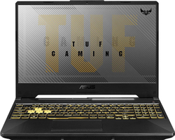 Ноутбук 15,6" Asus TUF Gaming F15 FX506LH-US53 Core i5 10300H/8Gb/512Gb SSD/NV GTX1650 4Gb/15.6" FullHD/Win10 Темно-Серый (90NR03U1-M06560)