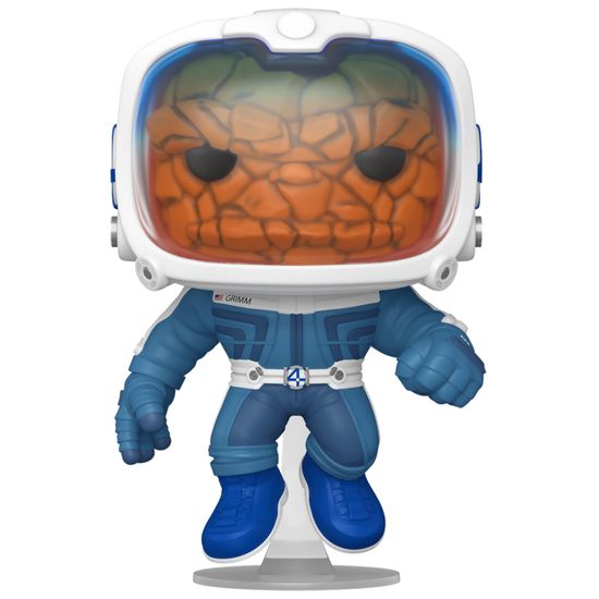 Фигурка Funko POP! Bobble Marvel Fantastic Four FF The Thing (Exc) (1523) 85360 / Фигурка Фанко ПОП! по мотивам фильма "Фантастическая четвёрка: Первые шаги", Существо