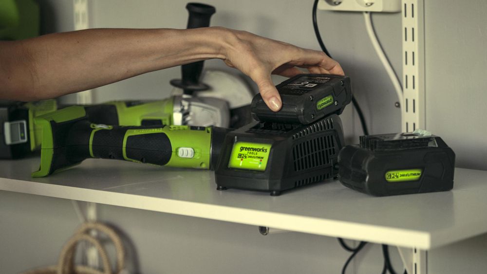 Аккумулятор Greenworks G24B4, 2926807,24v, 4 А·ч