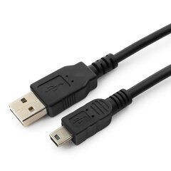 Кабель USB 2.0 (m) - Mini USB (m) (папа-папа) 1м (Черный)
