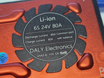 Плата контроля BMS Li-ion 6S 24V 80A