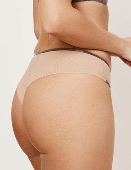 Трусы Subtille Naomi Mocca Mini бразилиана (мокка)