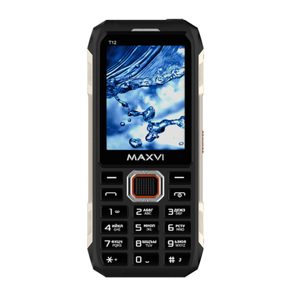 Сотовый телефон Maxvi T12 Black