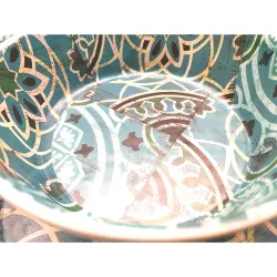 Соусник 175 мл d 12,3 см h2,6 см круглый Damask Blue пластик меламин P.L. Proff Cuisine