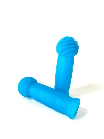 Резиновые ручки Maxi Glow (светящиеся) синий кристалл